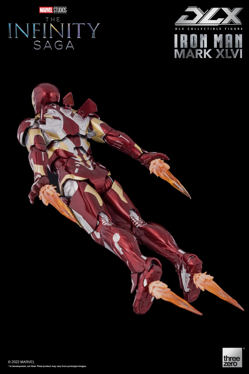 Threezero Marvel The Infinity Saga Iron Man MK46 Deluxe 1/12 Scale Action Figure 11 Threezero Marvel The Infinity Saga Iron Man MK46 Deluxe 1/12 Scale Action Figure - Image 9