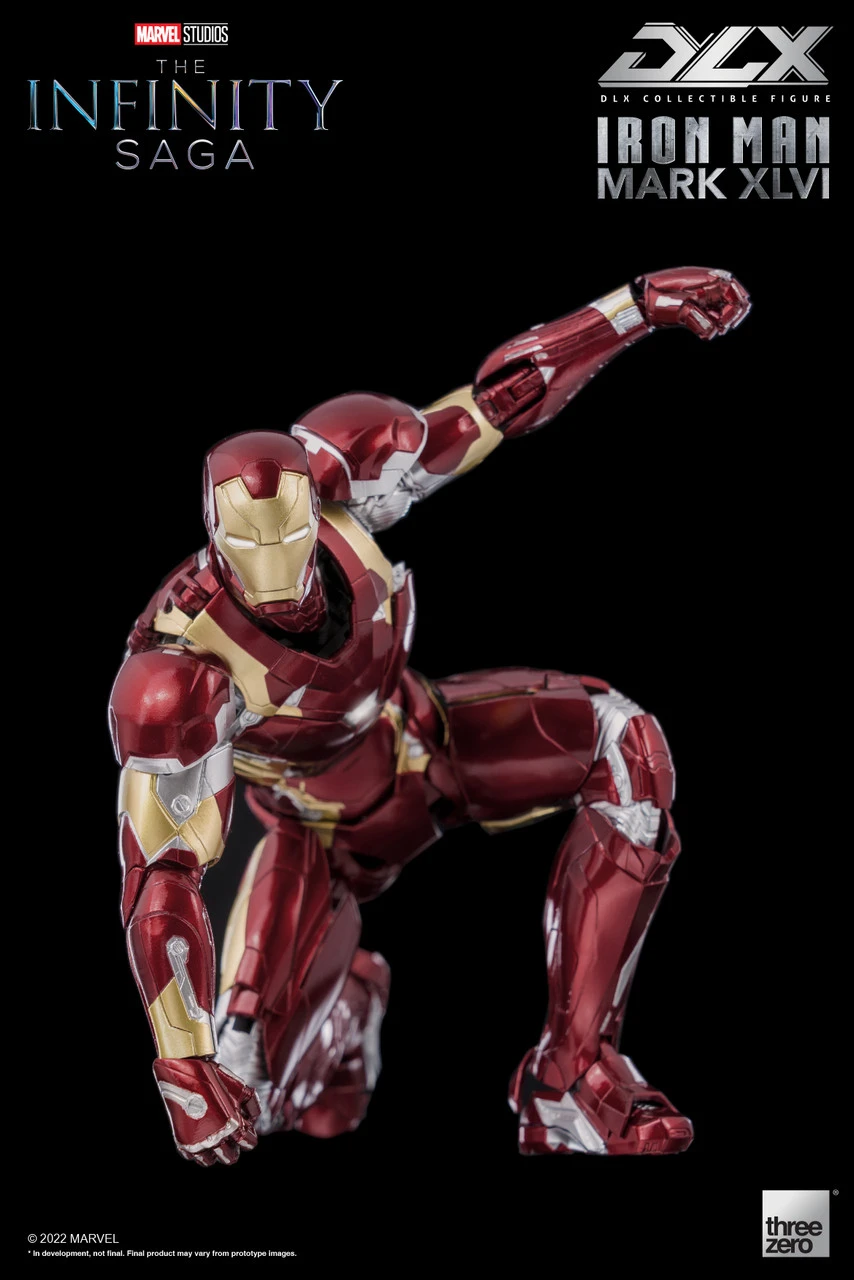 Threezero Marvel The Infinity Saga Iron Man MK46 Deluxe 1/12 Scale Action Figure 13 Threezero Marvel The Infinity Saga Iron Man MK46 Deluxe 1/12 Scale Action Figure - Image 11