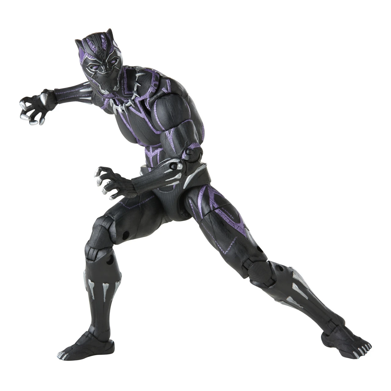 Hasbro Marvel Legends Black Panther Legends 6" Action Figure Black Panther 7 Hasbro Marvel Legends Black Panther Legends 6" Action Figure Black Panther - Image 5