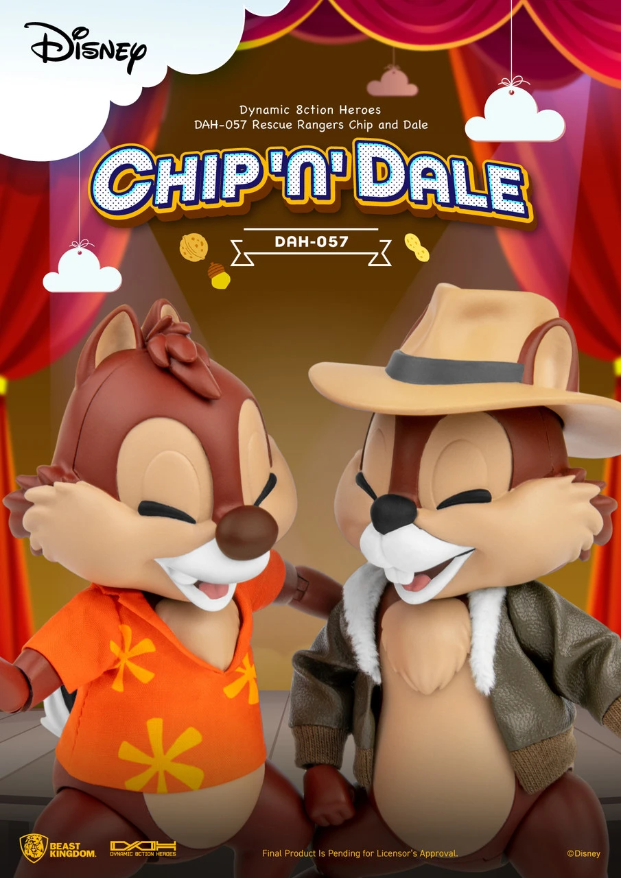 Beast Kingdom Disney Chip And Dale DAH-057 DYNAMIC 8-CTION HEROES 6 Beast Kingdom Disney Chip And Dale DAH-057 DYNAMIC 8-CTION HEROES - Image 4