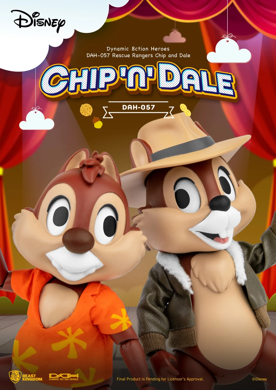 Beast Kingdom Disney Chip And Dale DAH-057 DYNAMIC 8-CTION HEROES 7 Beast Kingdom Disney Chip And Dale DAH-057 DYNAMIC 8-CTION HEROES - Image 5