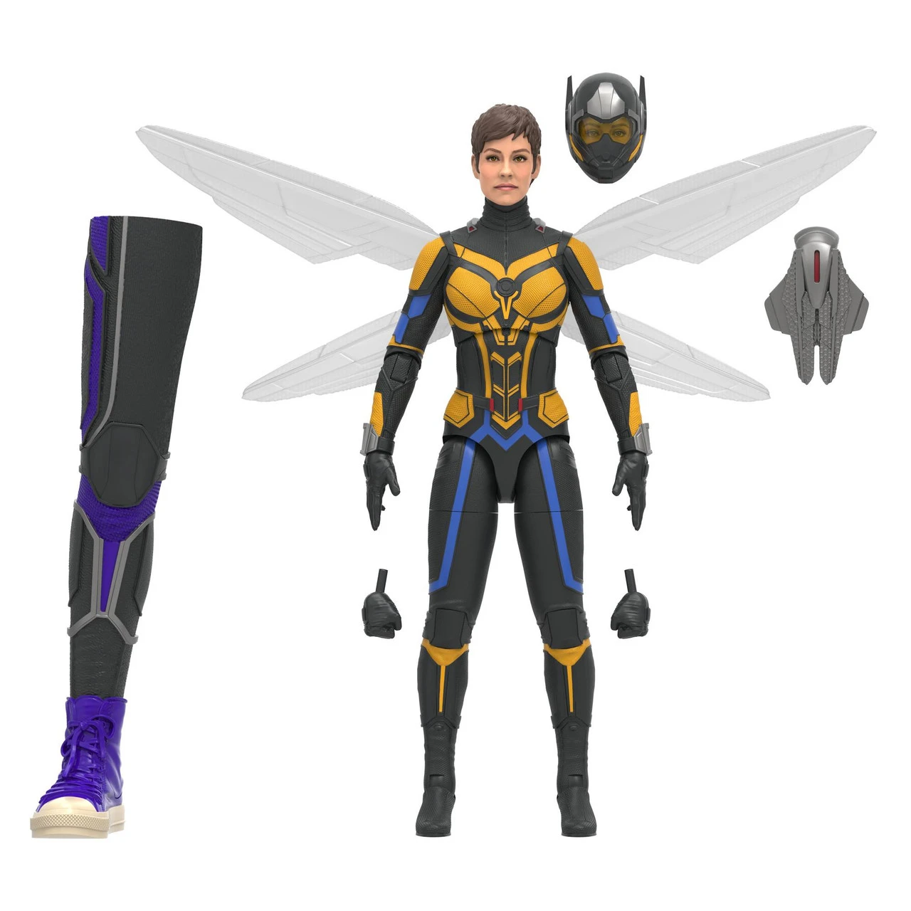 Hasbro Marvel Legends Quantumania Wasp 6" Action Figure 4 Hasbro Marvel Legends Quantumania Wasp 6" Action Figure - Image 2