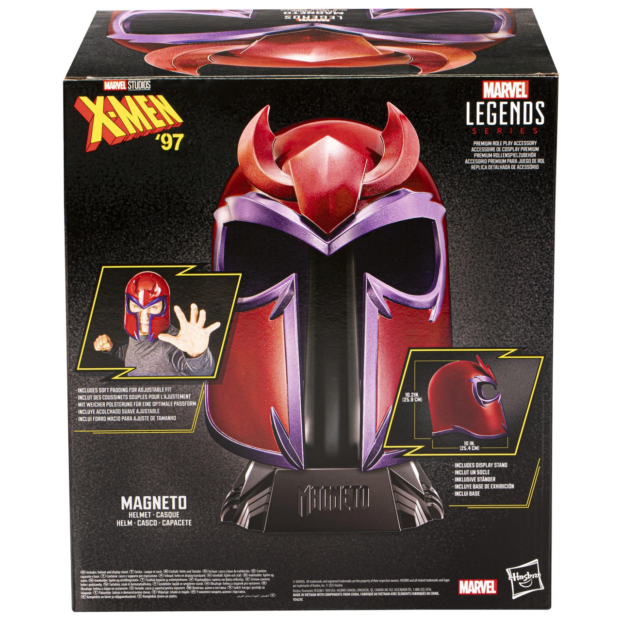Hasbro Marvel Legends Gear X-Men 97' Magneto Helmet 4 Hasbro Marvel Legends Gear X-Men 97' Magneto Helmet - Image 2