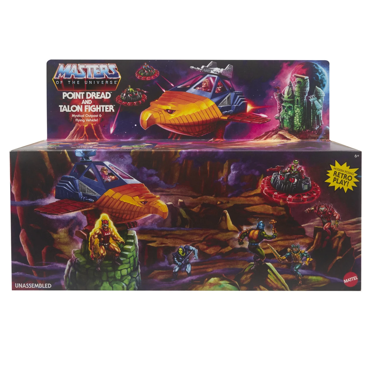 Mattel MOTU Origins Point Dread And Talon Fighter Playset 3 Mattel MOTU Origins Point Dread And Talon Fighter Playset
