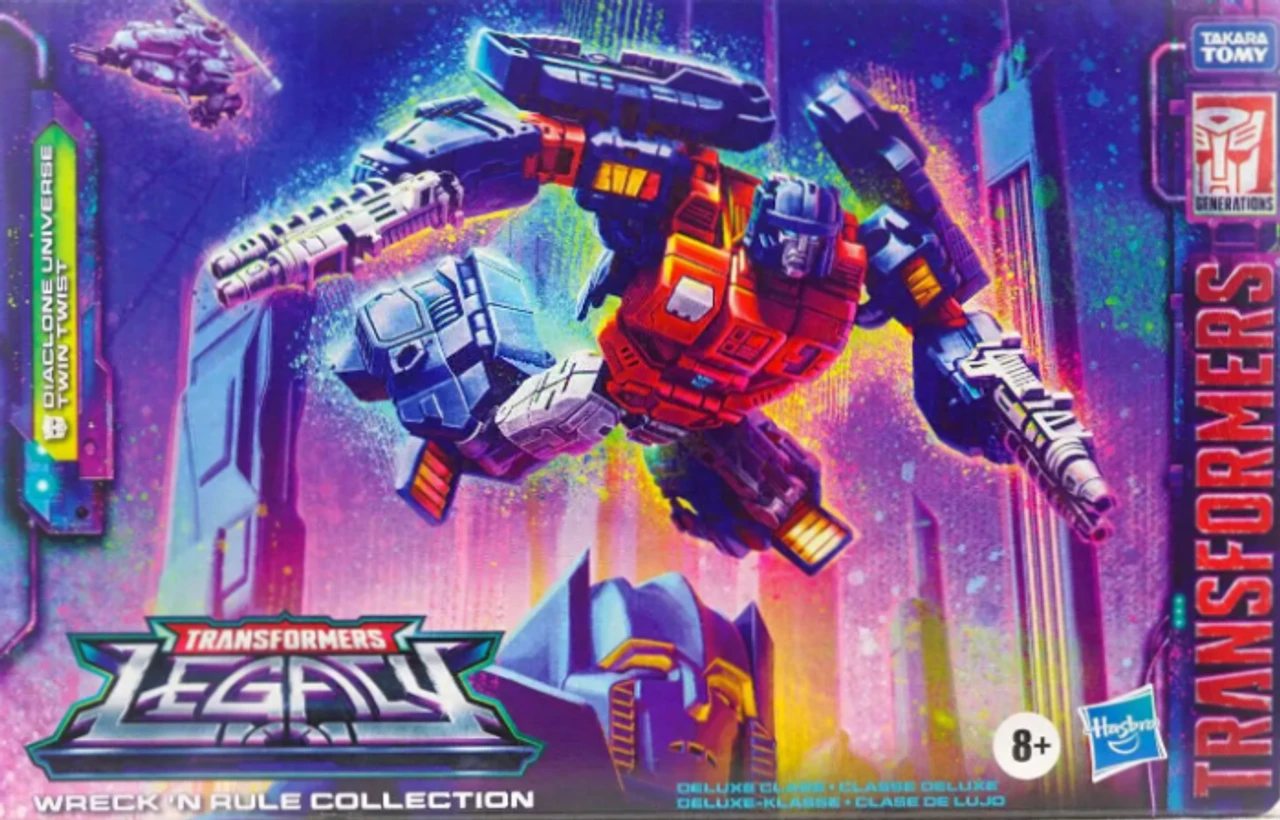 Hasbro Transformers Legacy Wreck ‘N Rule Collection Diaclone Universe Twin Twist 3 Hasbro Transformers Legacy Wreck ‘N Rule Collection Diaclone Universe Twin Twist