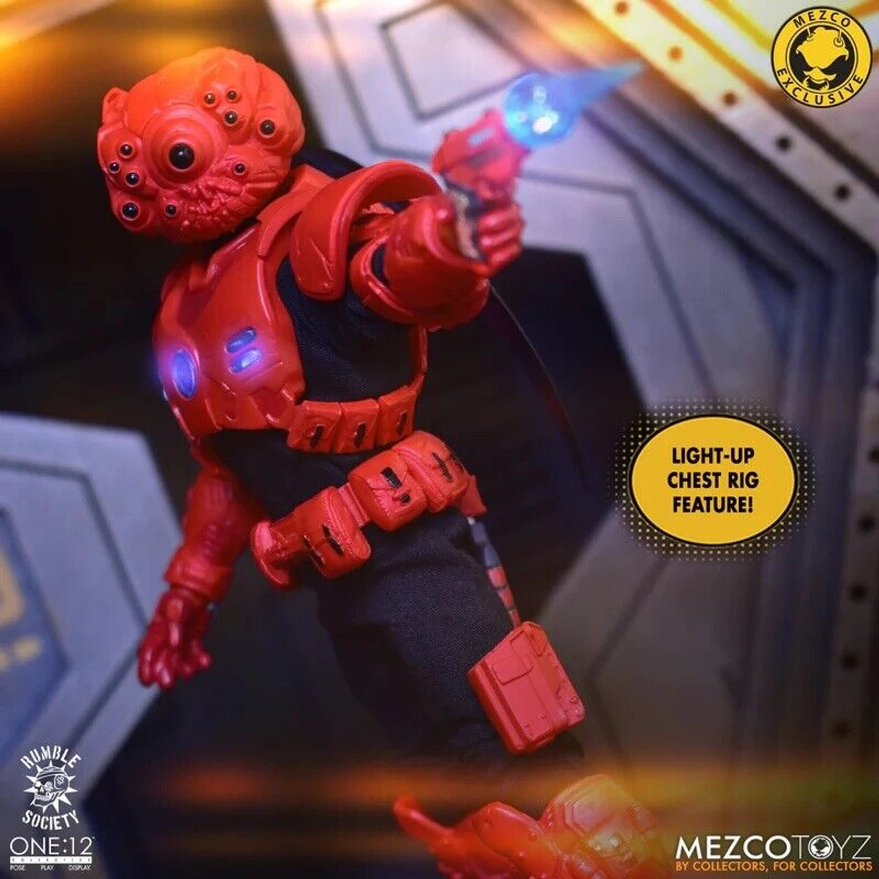 Mezco ONE:12 COLLECTIVE Rumble Society - Krig The Blood Force 3 Mezco ONE:12 COLLECTIVE Rumble Society - Krig The Blood Force