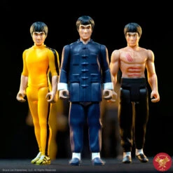 Super7 Bruce Lee ReAction Series 1 Figure Set -Deals Amok Time Store bl 56067.1678898636