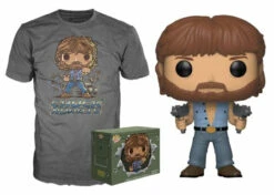 Funko Pop Chuck Norris Collectors Edition Pop And T-Shirt Combo -Deals Amok Time Store cn 56171.1667503227