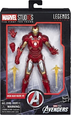 Hasbro Marvel Studios: The First Ten Years The Avengers Iron Man Mark VII 6" Action Figure