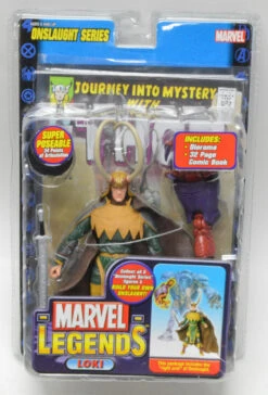 ToyBiz Marvel Legends Loki (Long Horns) 6" Action Figure