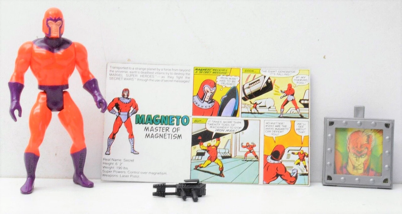 Mattel (1984) Secret Wars Magneto Action Figure (no Package) 4 Mattel (1984) Secret Wars Magneto Action Figure (no Package) - Image 2