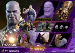 Hot Toys Thanos Sixth Scale Figure Avengers: Infinity War - Movie Masterpiece Series MMS479 -Deals Amok Time Store marvel avengers infinity war thanos sixth scale figure hot toys 903429 24 56762.1599508267
