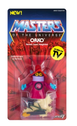 Super7 Masters Of The Universe Vintage Orko Action Figure