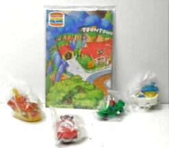 Burger King Kid Club Disney Toon Town Premium Set