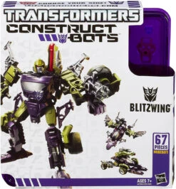 Hasbro Transformers Construct-Bots Triple Changers Blitzwing Buildable Action Figure