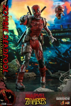 Hot ToysComic Masterpiece Series - Marvel Zombies Zombie Deadpool Sixth Scale Figure -Deals Amok Time Store zombie deadpool marvel gallery 5fb6b872bac18 62460.1645567761
