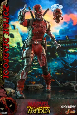 Hot ToysComic Masterpiece Series - Marvel Zombies Zombie Deadpool Sixth Scale Figure -Deals Amok Time Store zombie deadpool marvel gallery 5fb6b8732397b 05122.1645567762