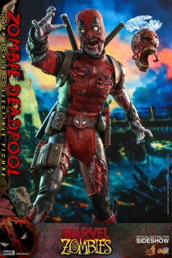 Hot ToysComic Masterpiece Series - Marvel Zombies Zombie Deadpool Sixth Scale Figure -Deals Amok Time Store zombie deadpool marvel gallery 5fb6b873ddee3 90488.1645567762