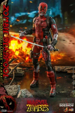 Hot ToysComic Masterpiece Series - Marvel Zombies Zombie Deadpool Sixth Scale Figure -Deals Amok Time Store zombie deadpool marvel gallery 5fb6b874a1c1d 73640.1645567762