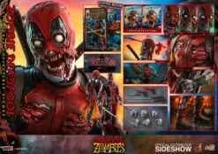 Hot ToysComic Masterpiece Series - Marvel Zombies Zombie Deadpool Sixth Scale Figure -Deals Amok Time Store zombie deadpool marvel gallery 5fb6b8c476b8d 63268.1645567762